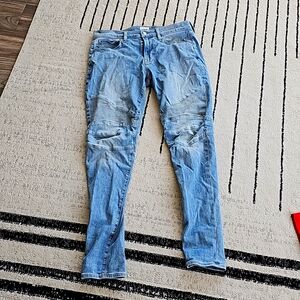 Hudson Biker Skinny Jeans 32x30